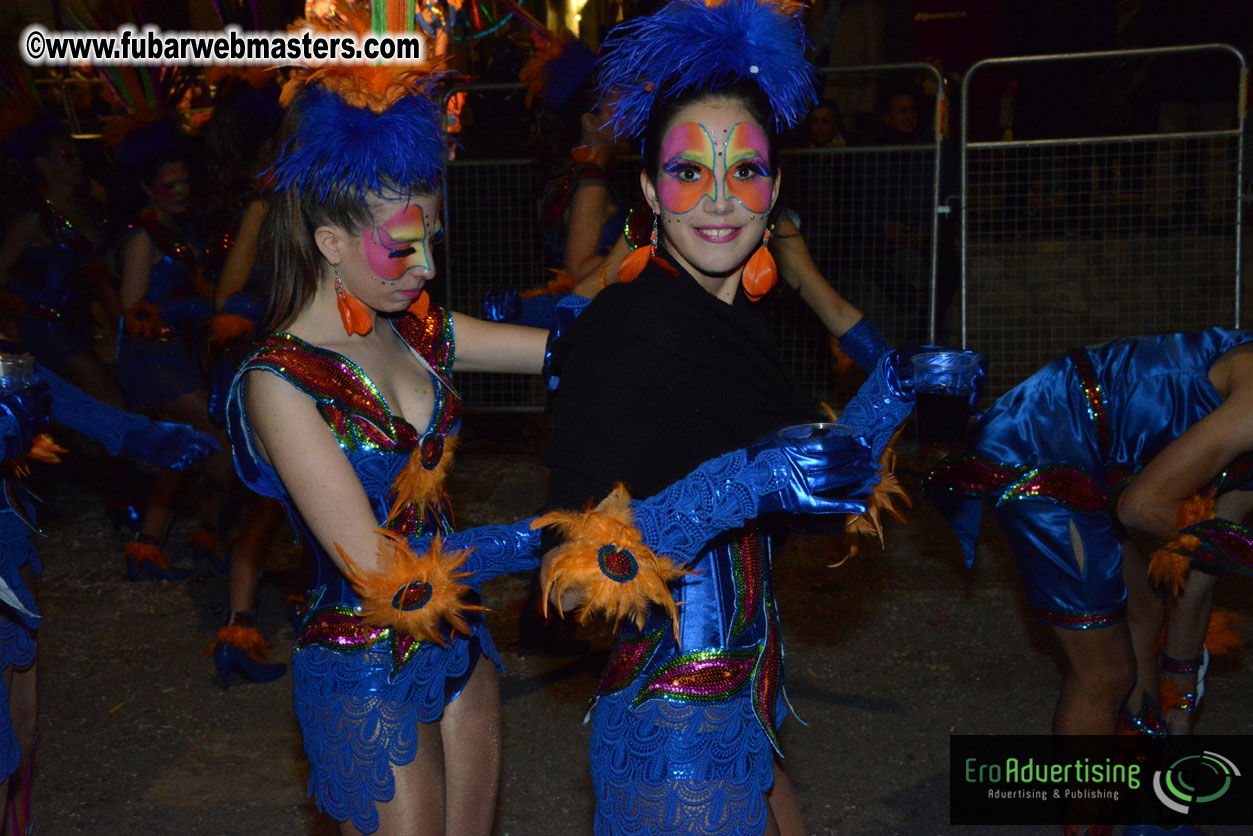 Pre-Show Carnival Parade at TES Sitges