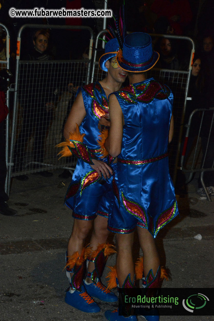 Pre-Show Carnival Parade at TES Sitges