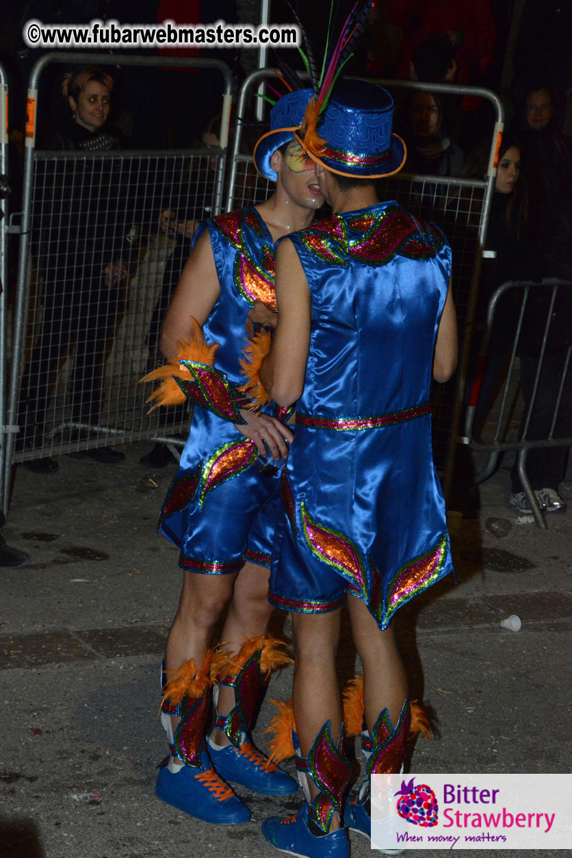 Pre-Show Carnival Parade at TES Sitges