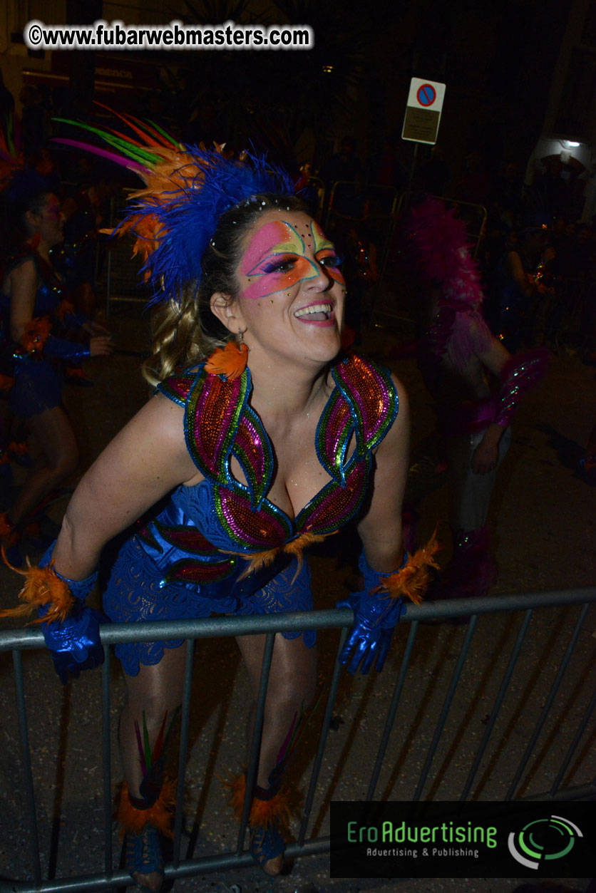 Pre-Show Carnival Parade at TES Sitges