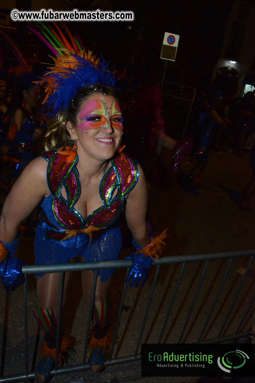 Pre-Show Carnival Parade at TES Sitges