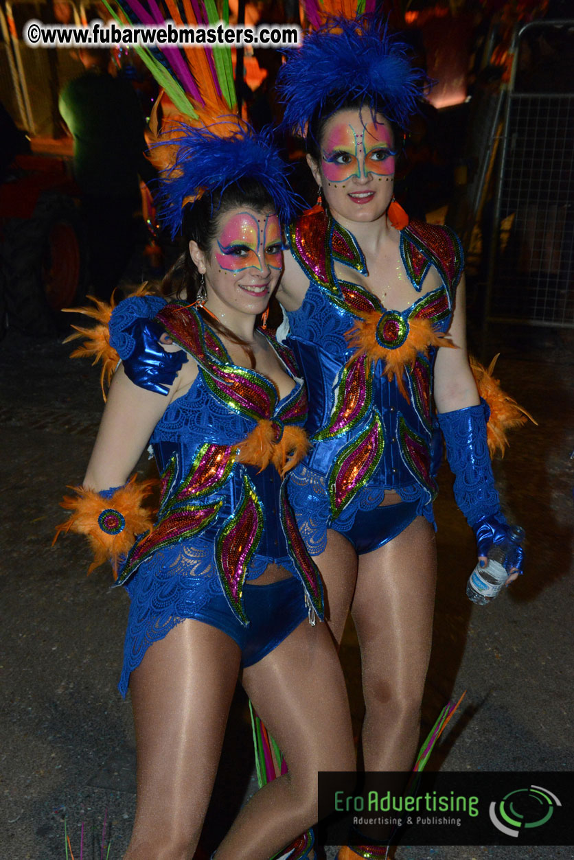 Pre-Show Carnival Parade at TES Sitges