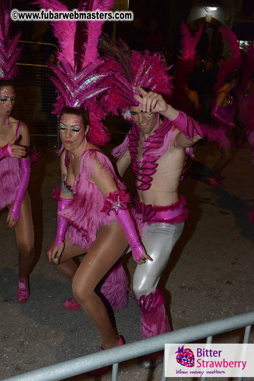 Pre-Show Carnival Parade at TES Sitges