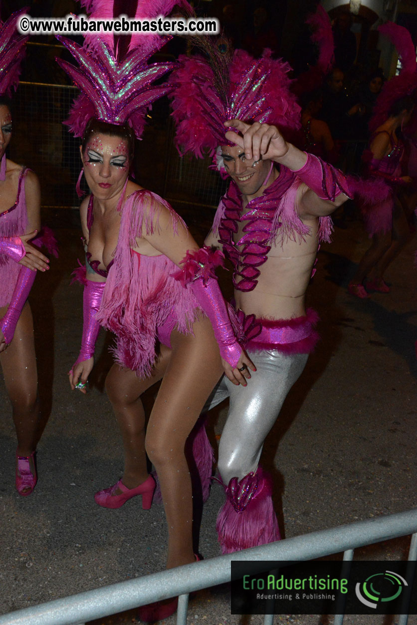 Pre-Show Carnival Parade at TES Sitges