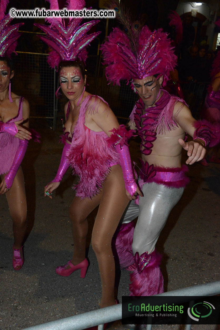 Pre-Show Carnival Parade at TES Sitges