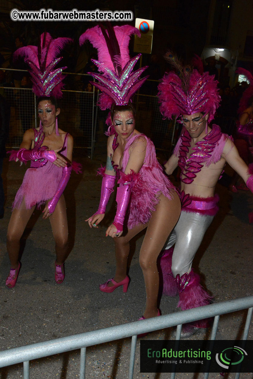 Pre-Show Carnival Parade at TES Sitges