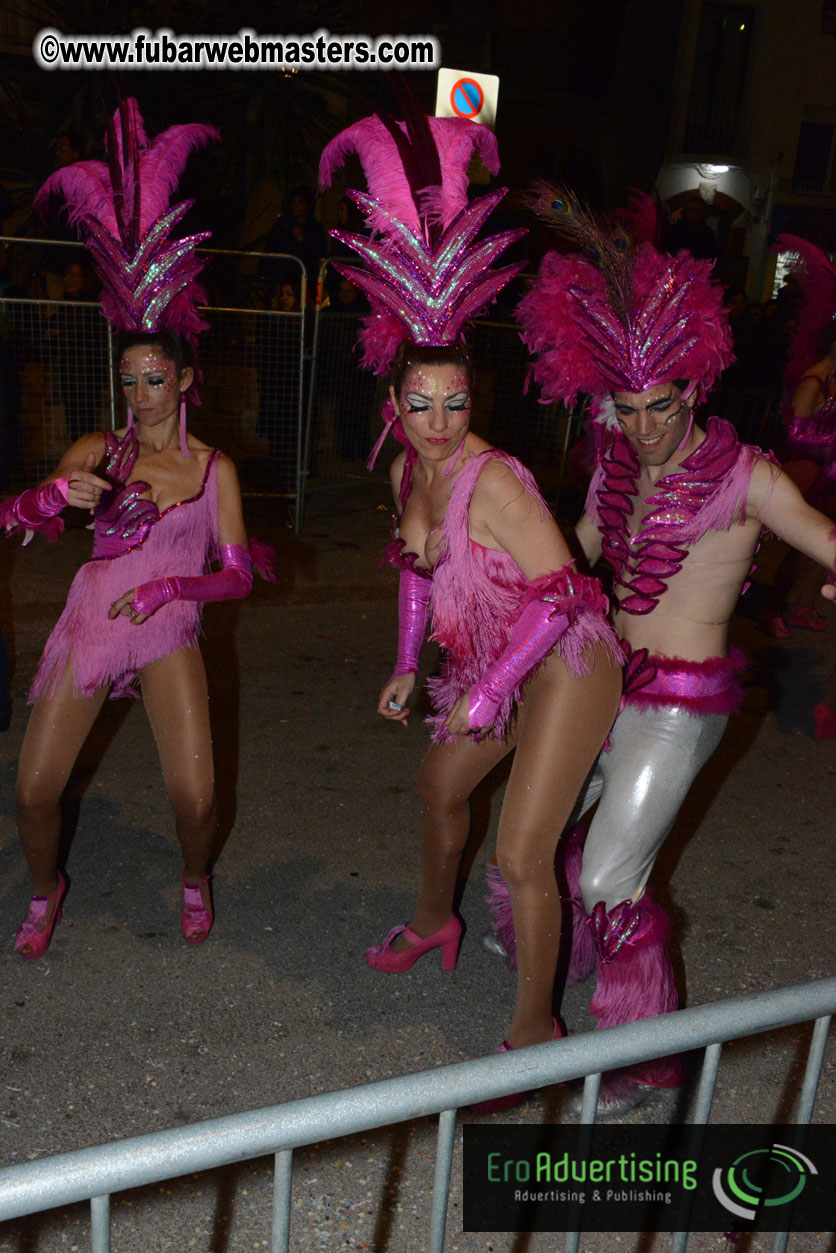 Pre-Show Carnival Parade at TES Sitges