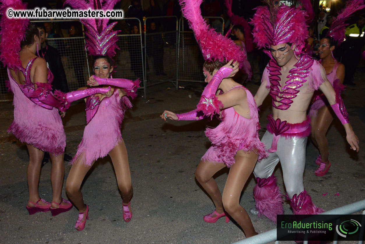 Pre-Show Carnival Parade at TES Sitges