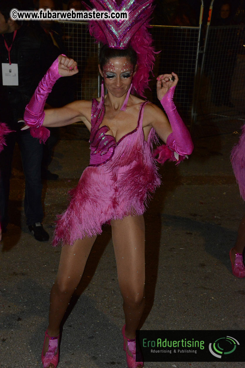 Pre-Show Carnival Parade at TES Sitges