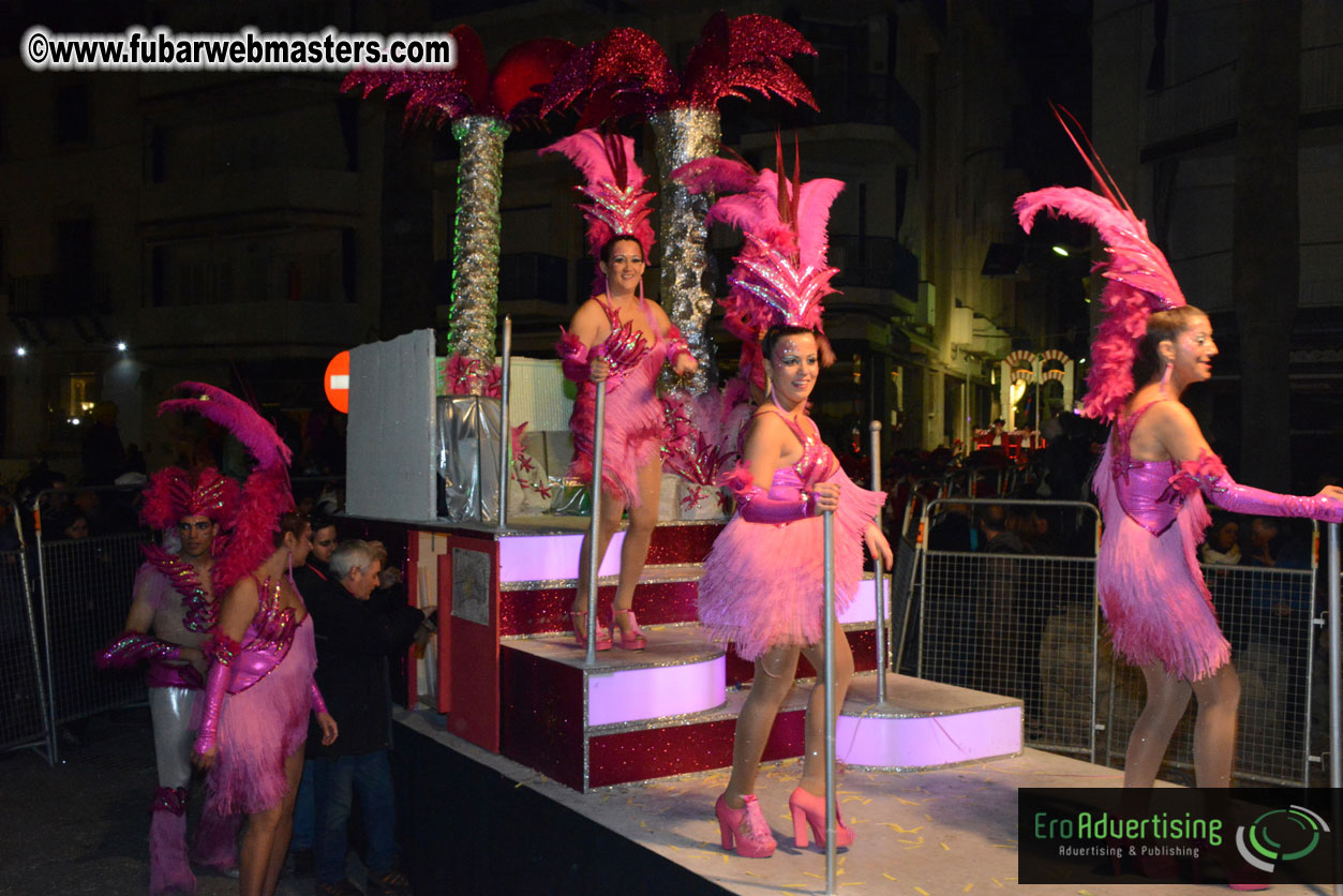 Pre-Show Carnival Parade at TES Sitges