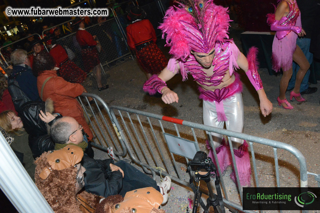 Pre-Show Carnival Parade at TES Sitges