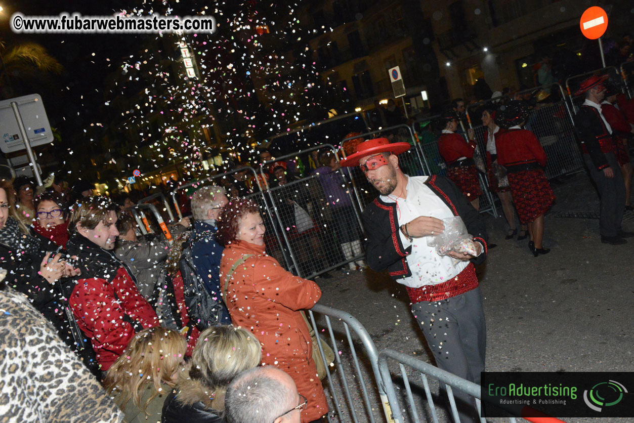 Pre-Show Carnival Parade at TES Sitges