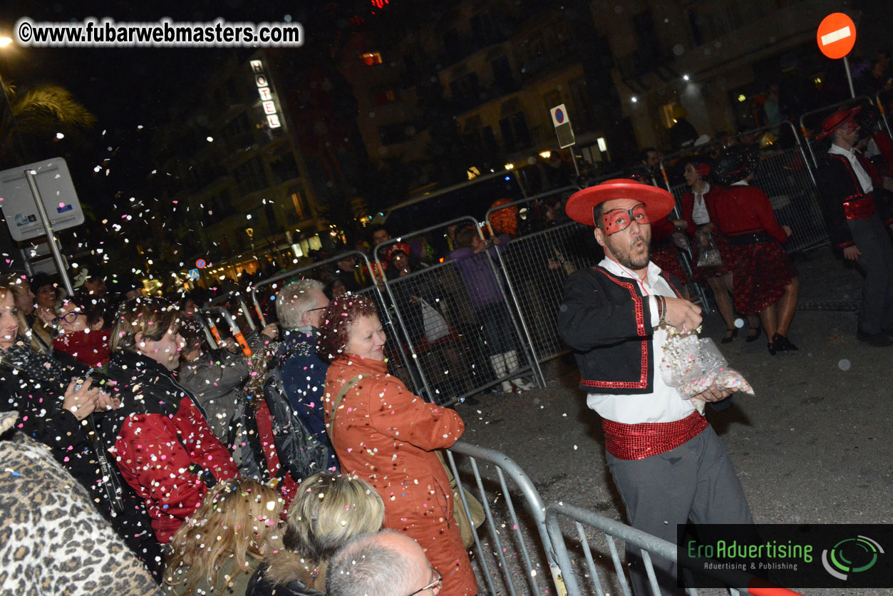 Pre-Show Carnival Parade at TES Sitges