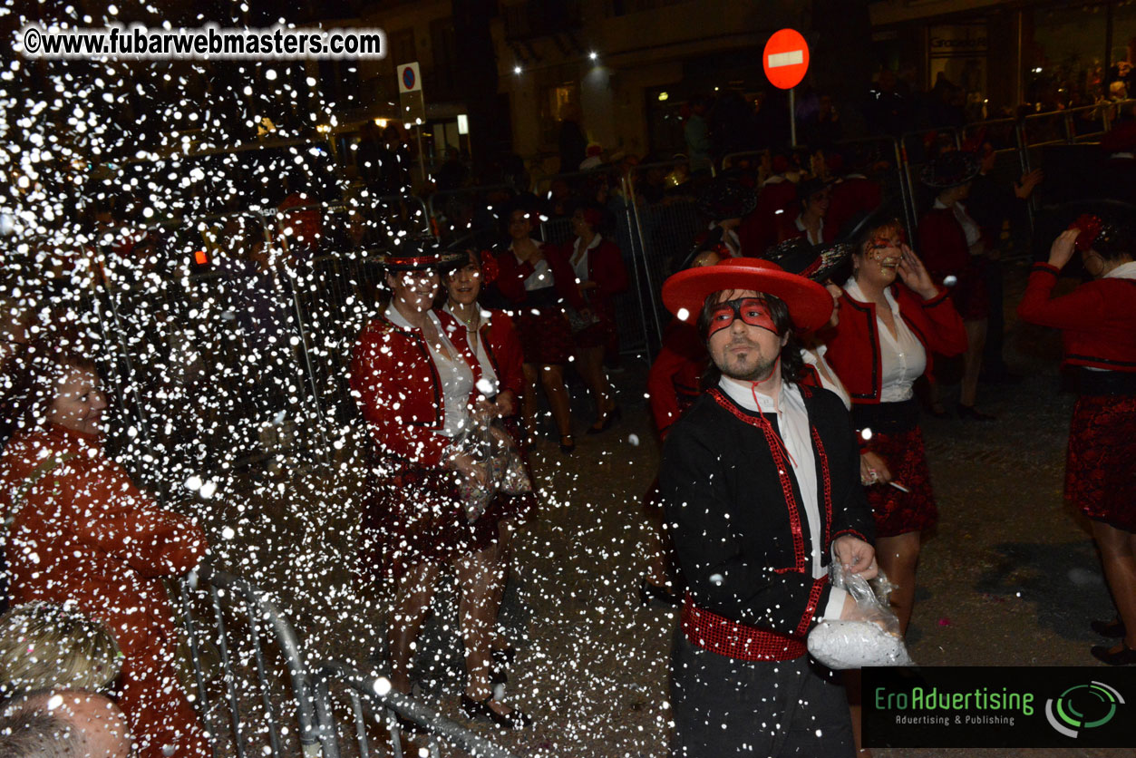 Pre-Show Carnival Parade at TES Sitges