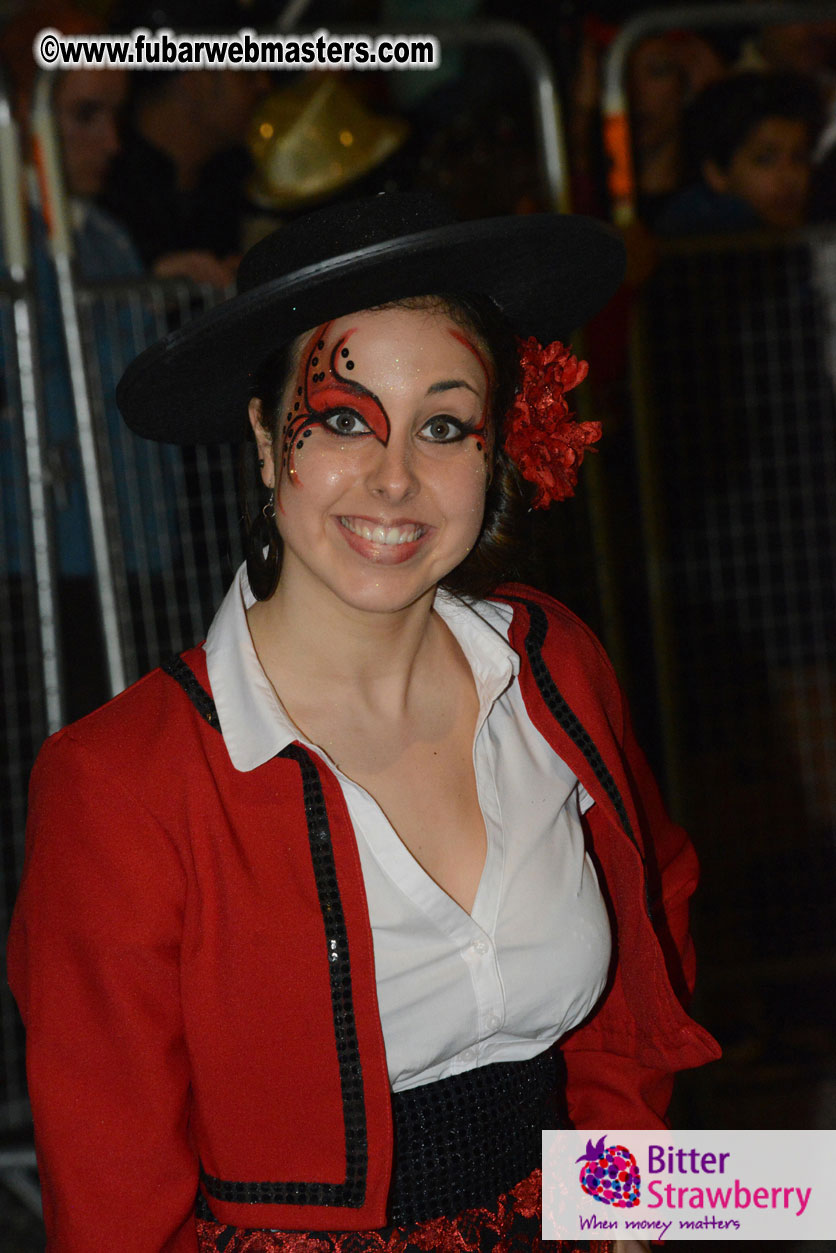 Pre-Show Carnival Parade at TES Sitges