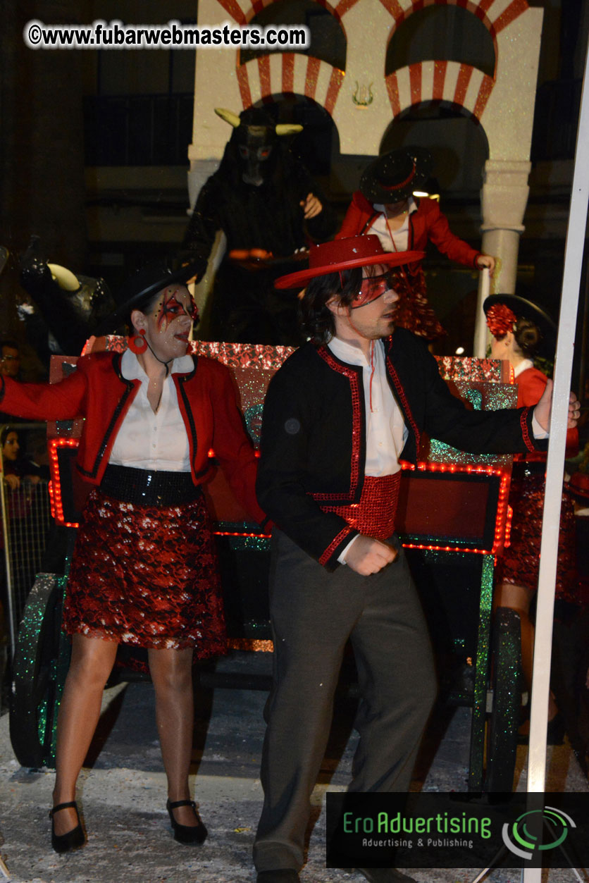 Pre-Show Carnival Parade at TES Sitges