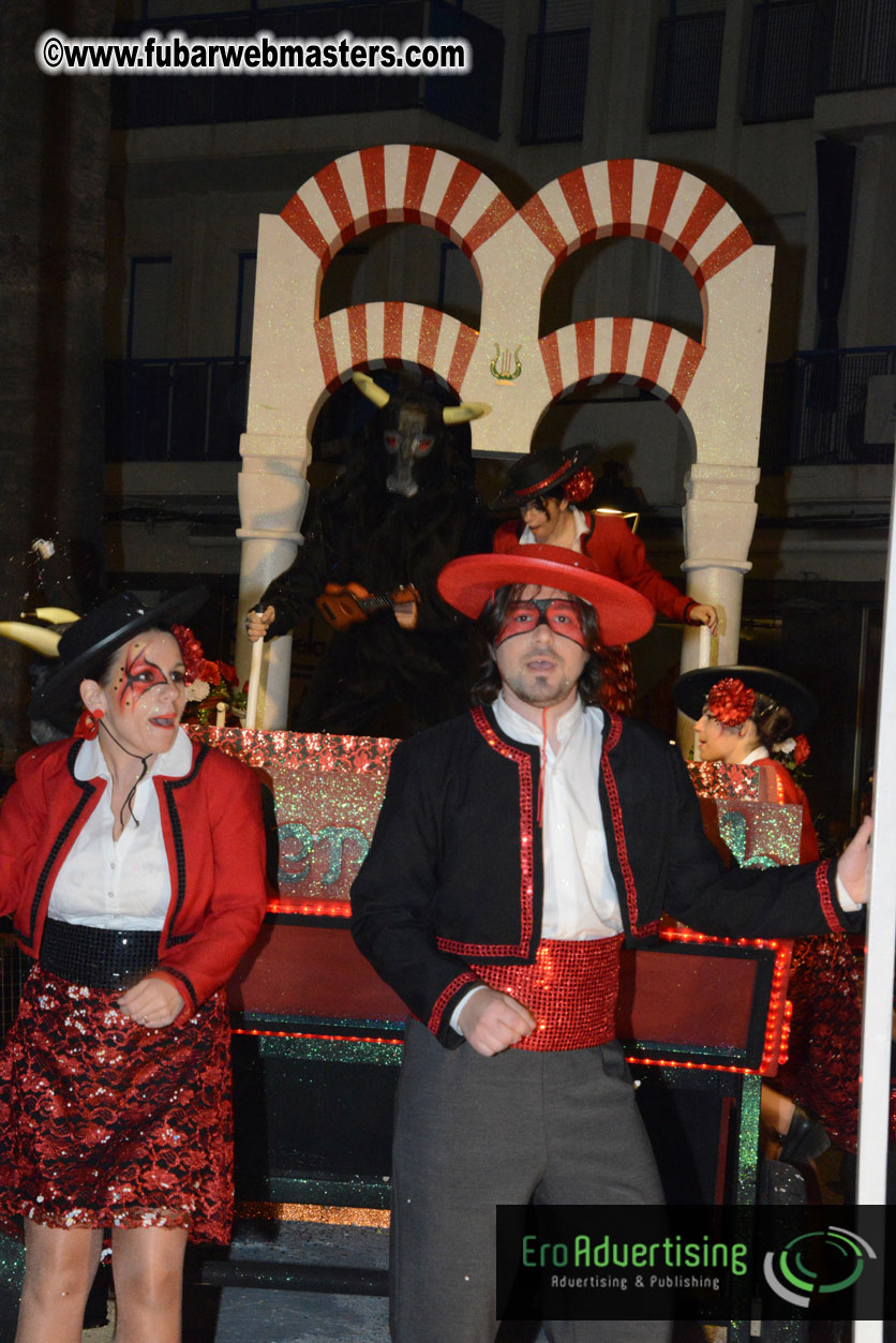 Pre-Show Carnival Parade at TES Sitges