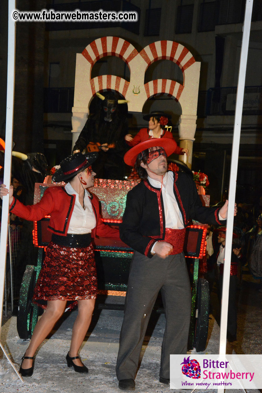 Pre-Show Carnival Parade at TES Sitges