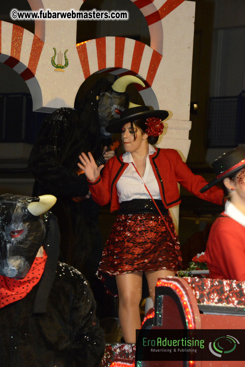 Pre-Show Carnival Parade at TES Sitges