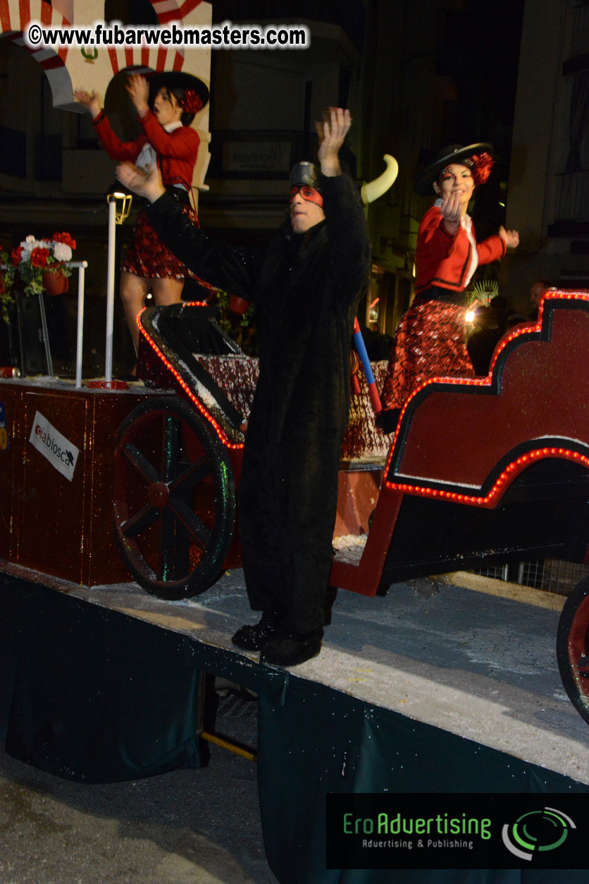 Pre-Show Carnival Parade at TES Sitges