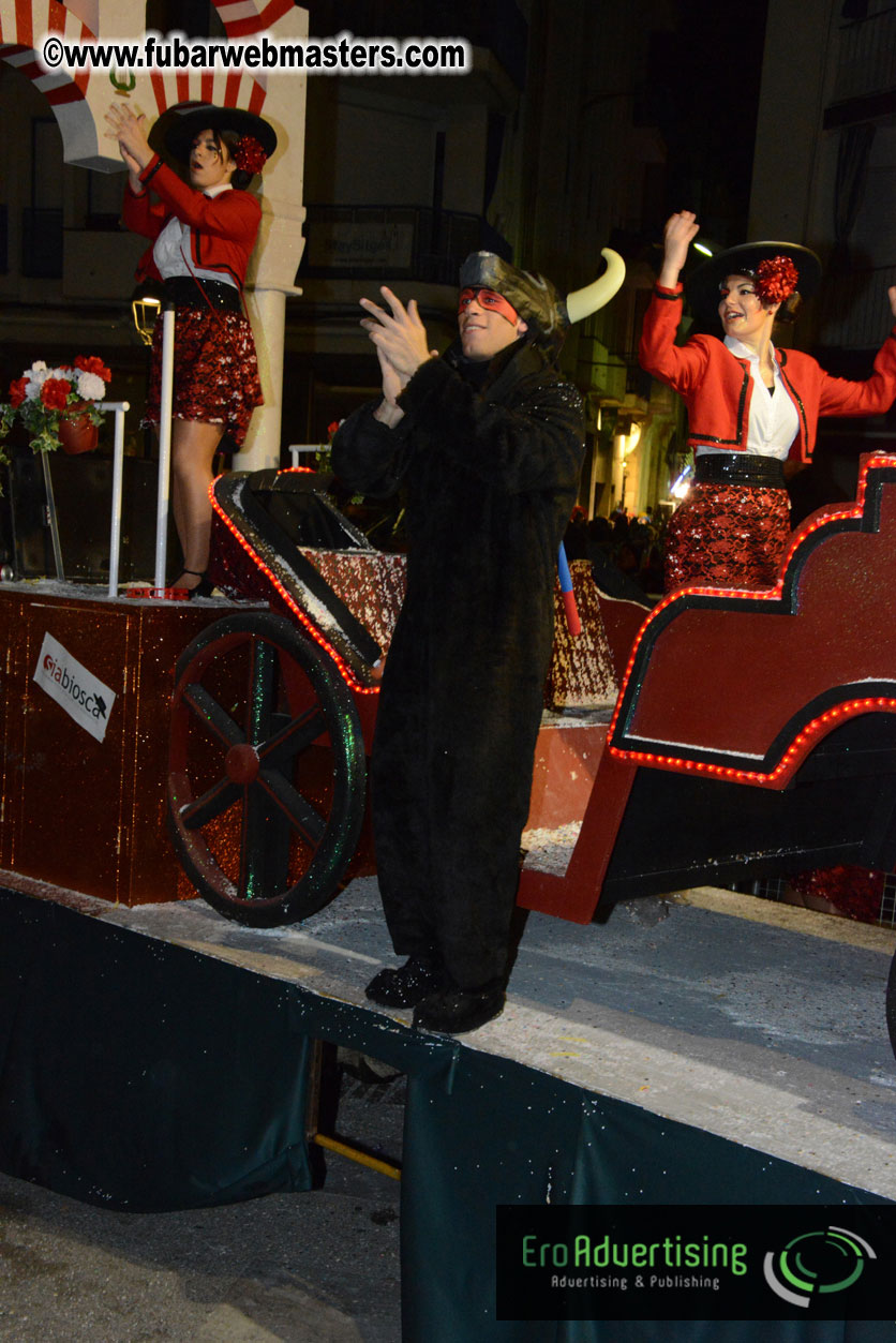 Pre-Show Carnival Parade at TES Sitges