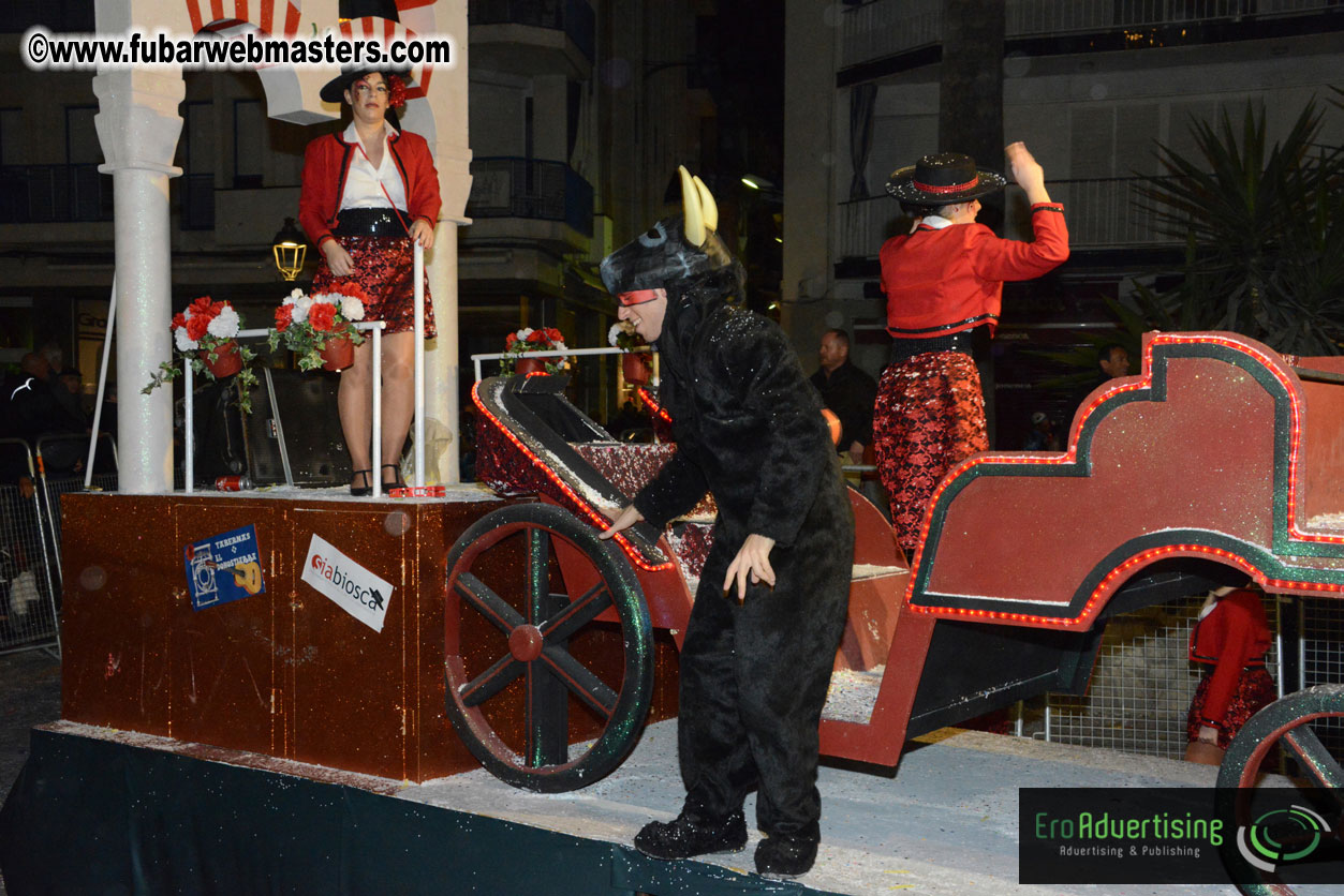 Pre-Show Carnival Parade at TES Sitges