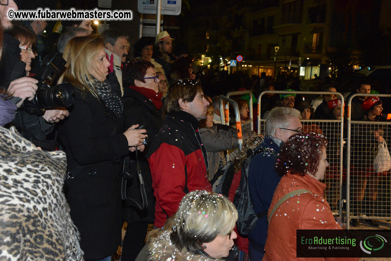 Pre-Show Carnival Parade at TES Sitges