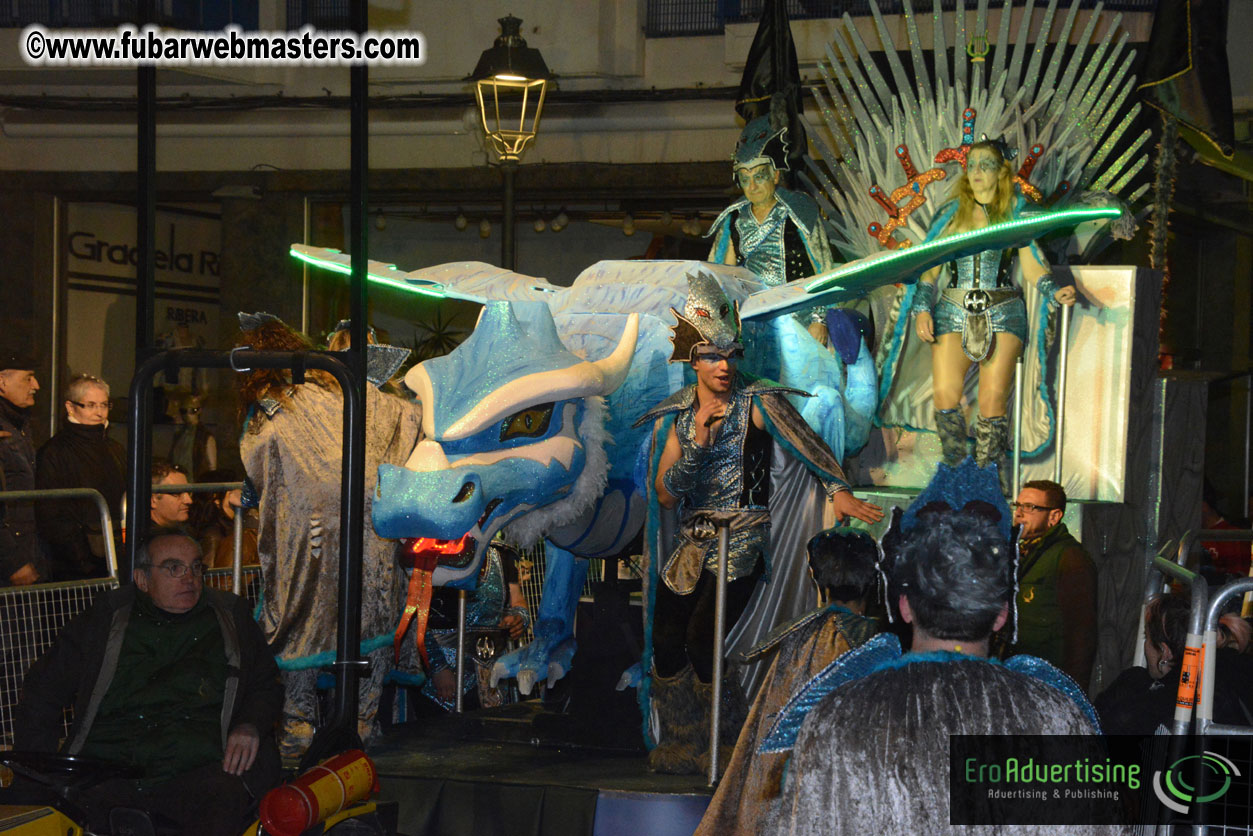 Pre-Show Carnival Parade at TES Sitges