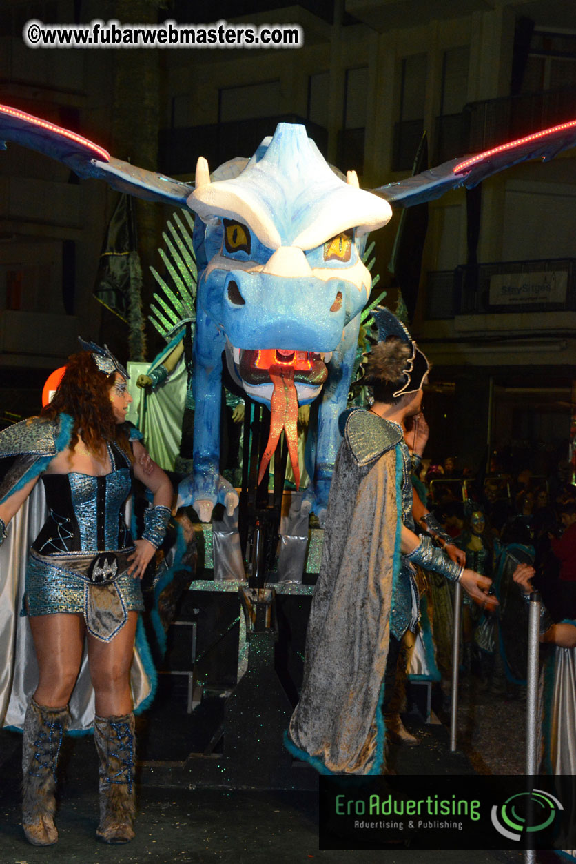 Pre-Show Carnival Parade at TES Sitges