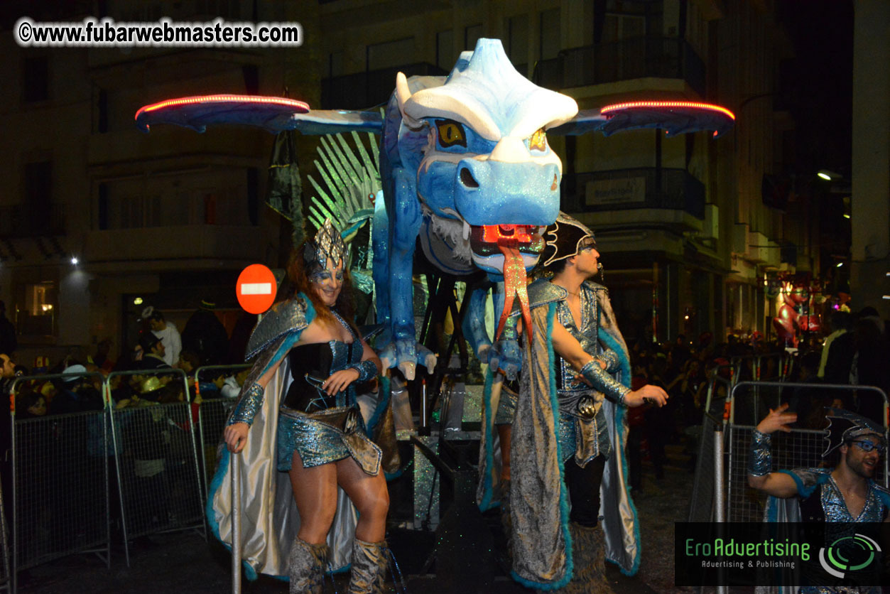 Pre-Show Carnival Parade at TES Sitges