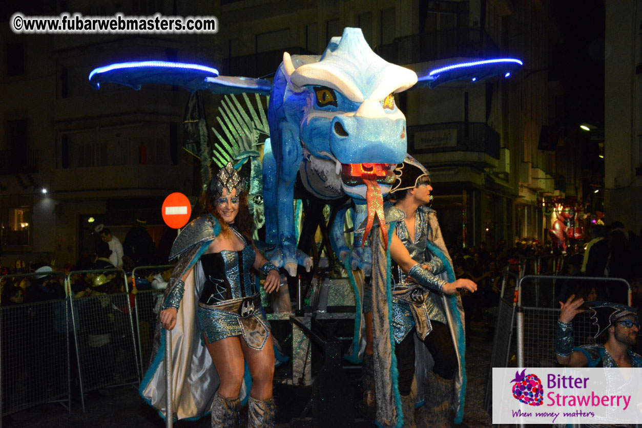 Pre-Show Carnival Parade at TES Sitges