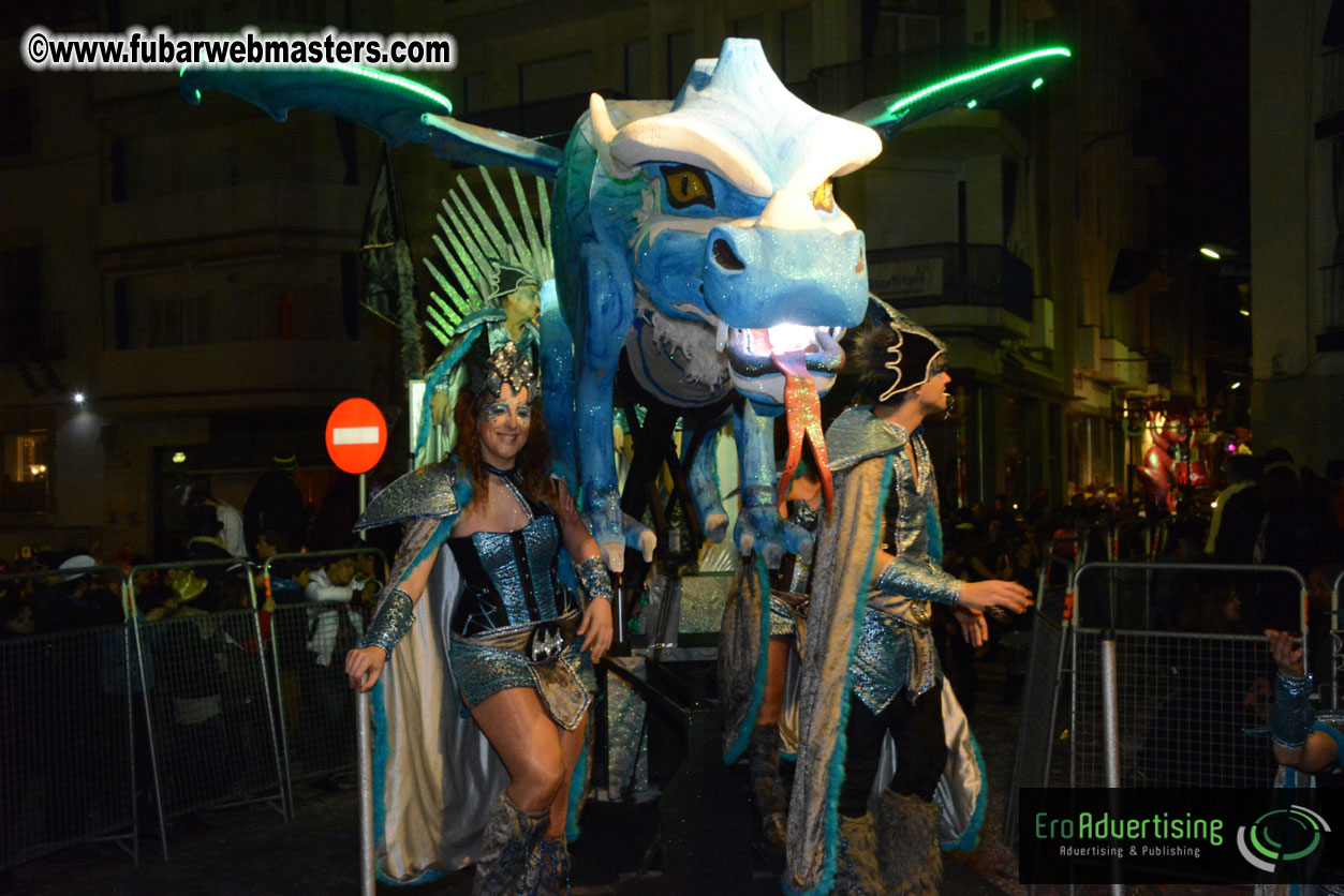 Pre-Show Carnival Parade at TES Sitges