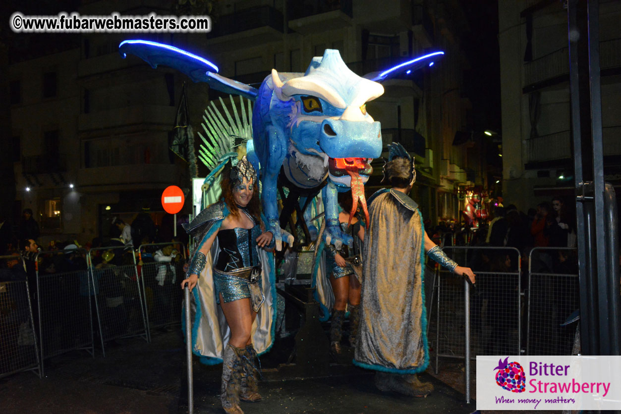 Pre-Show Carnival Parade at TES Sitges