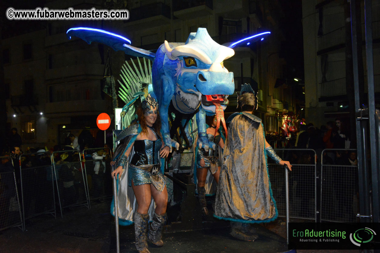 Pre-Show Carnival Parade at TES Sitges