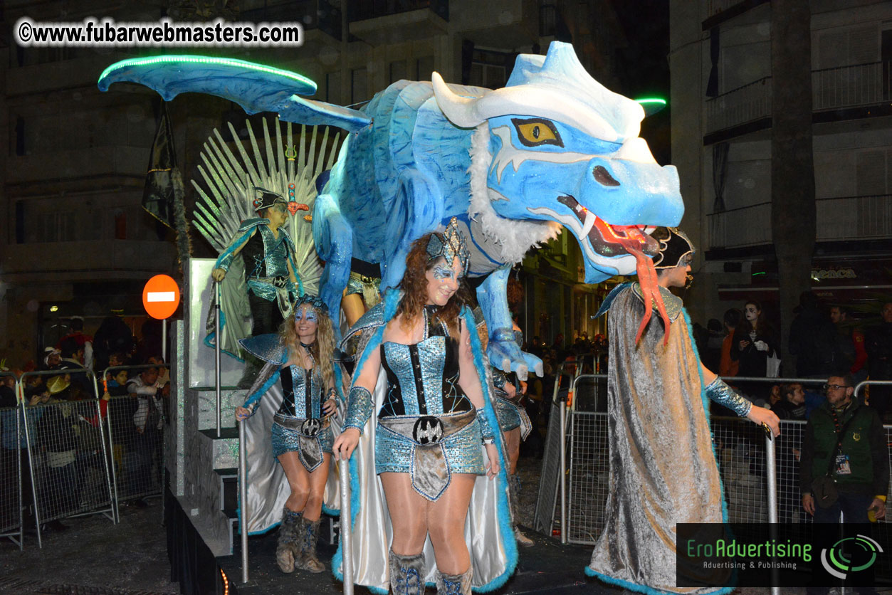 Pre-Show Carnival Parade at TES Sitges