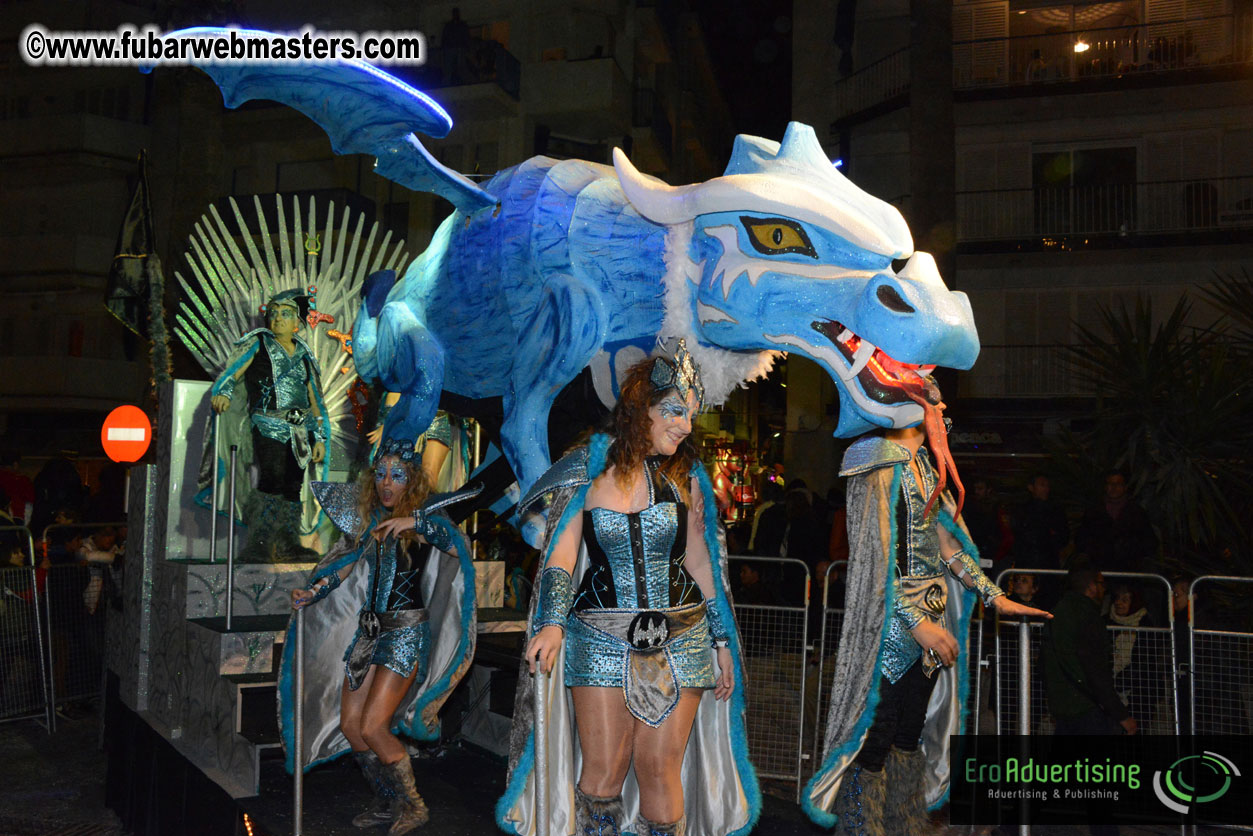 Pre-Show Carnival Parade at TES Sitges