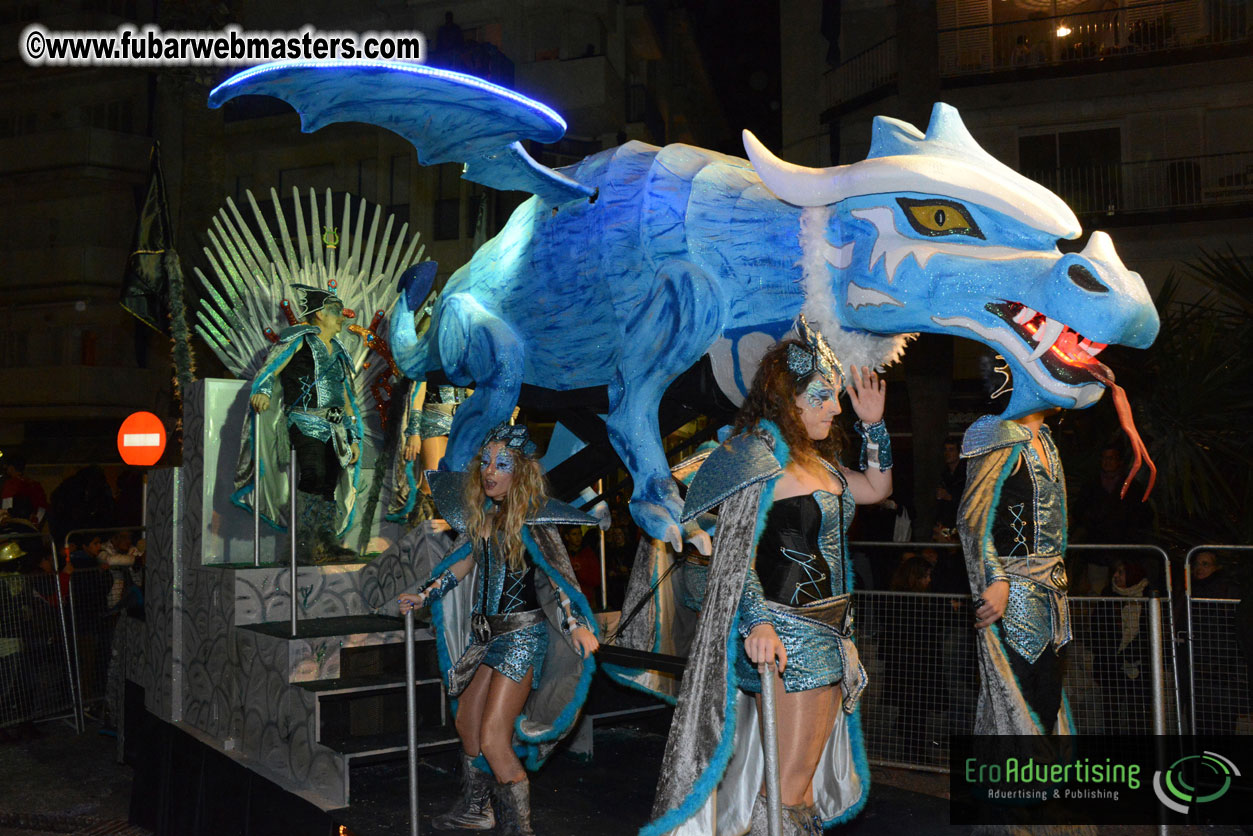 Pre-Show Carnival Parade at TES Sitges