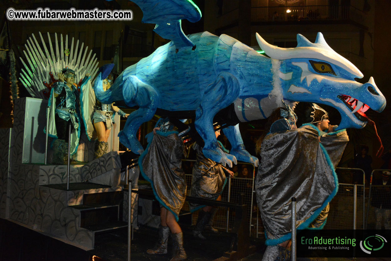 Pre-Show Carnival Parade at TES Sitges