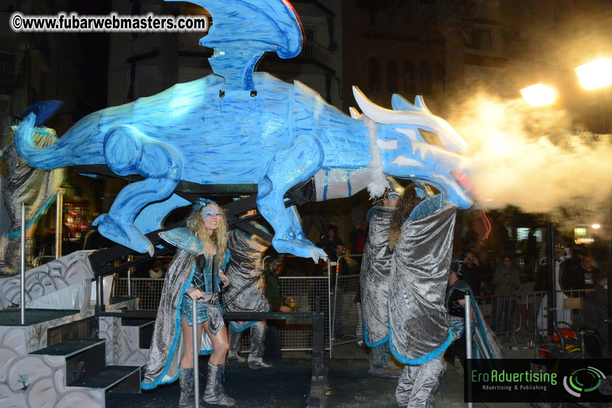 Pre-Show Carnival Parade at TES Sitges