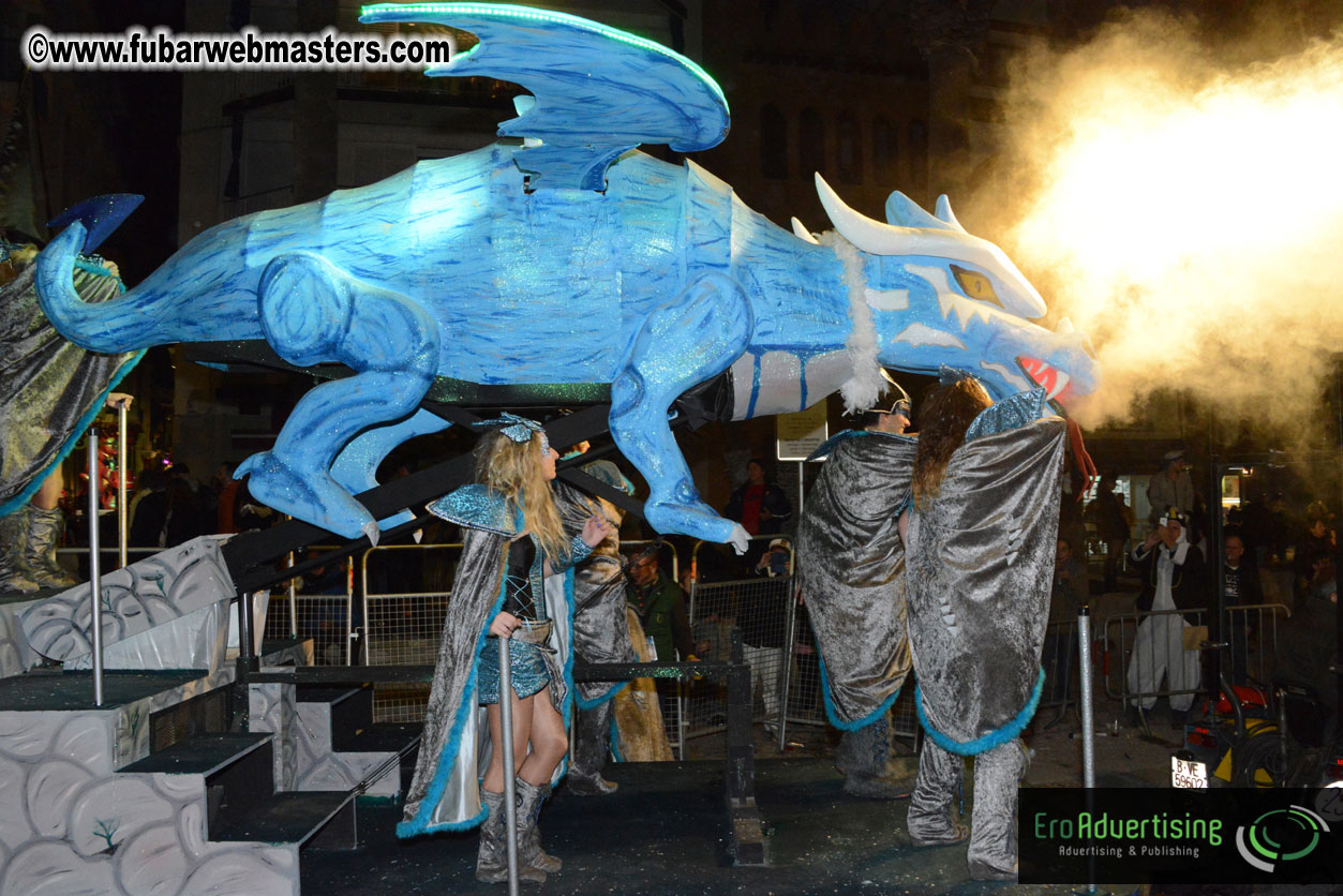 Pre-Show Carnival Parade at TES Sitges