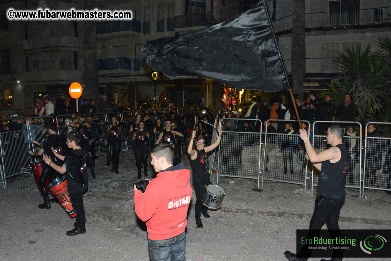 Pre-Show Carnival Parade at TES Sitges