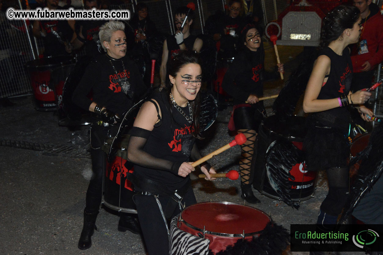 Pre-Show Carnival Parade at TES Sitges