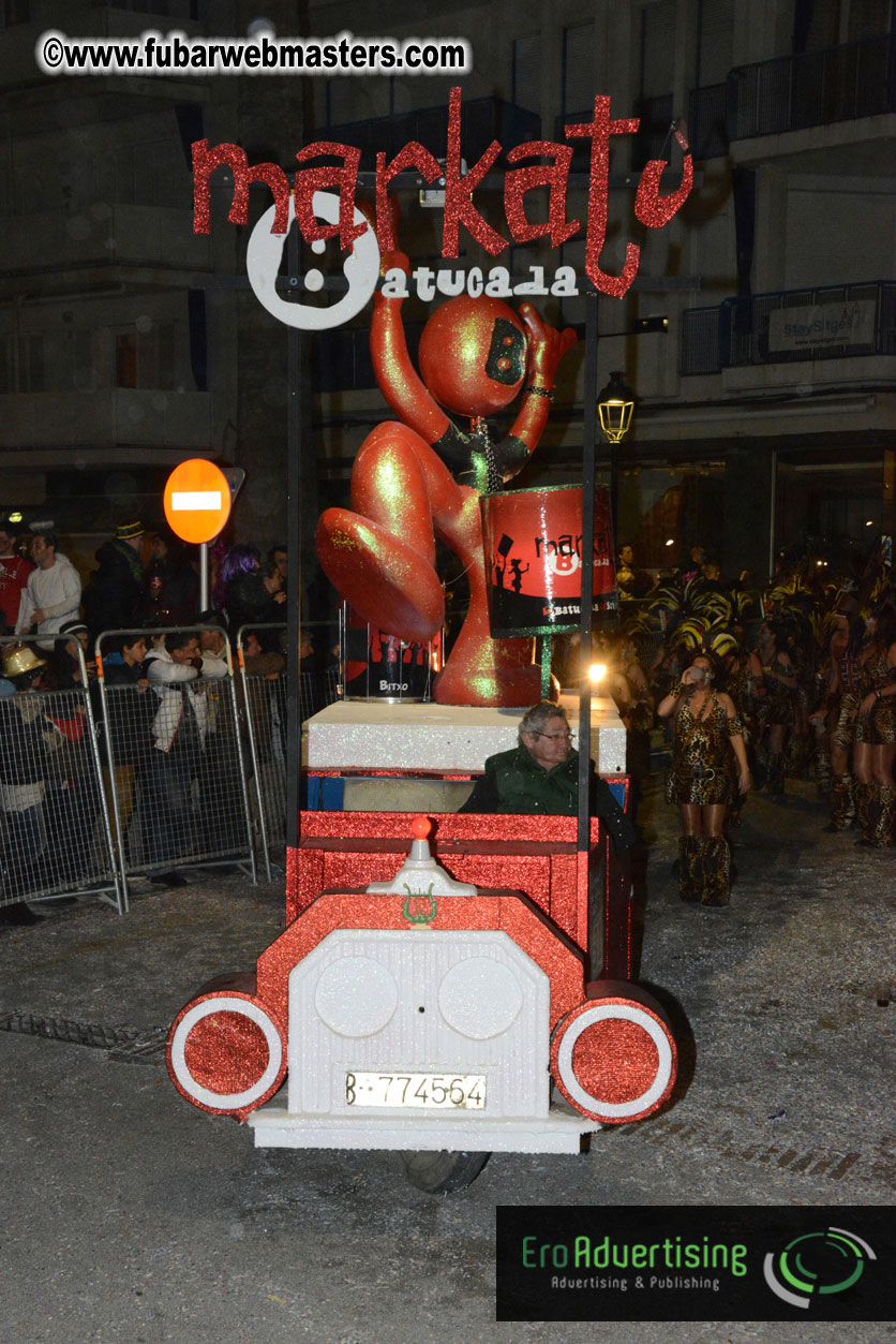 Pre-Show Carnival Parade at TES Sitges