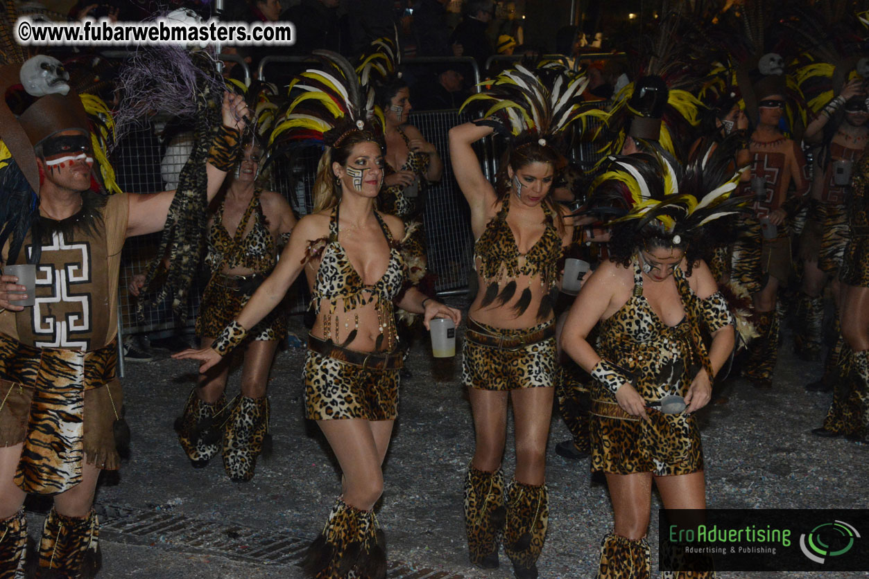 Pre-Show Carnival Parade at TES Sitges