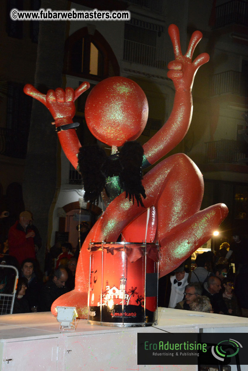 Pre-Show Carnival Parade at TES Sitges