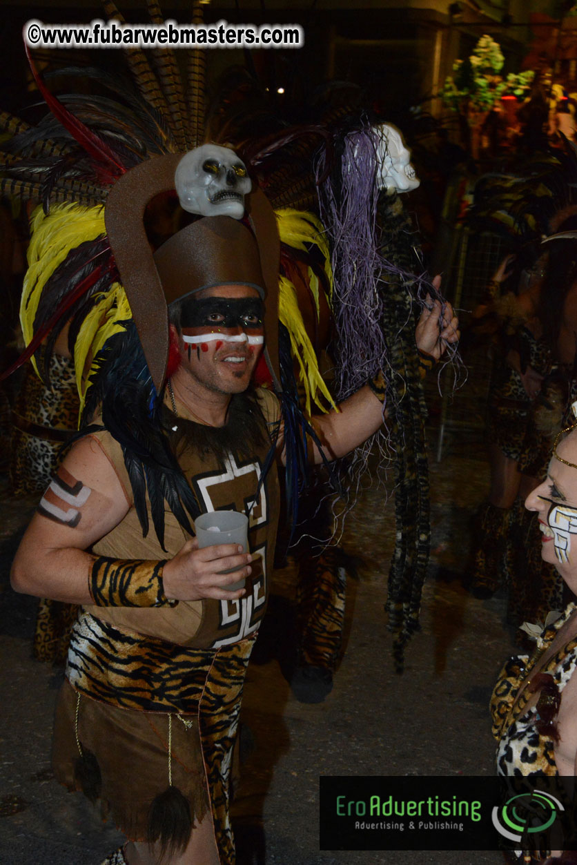 Pre-Show Carnival Parade at TES Sitges