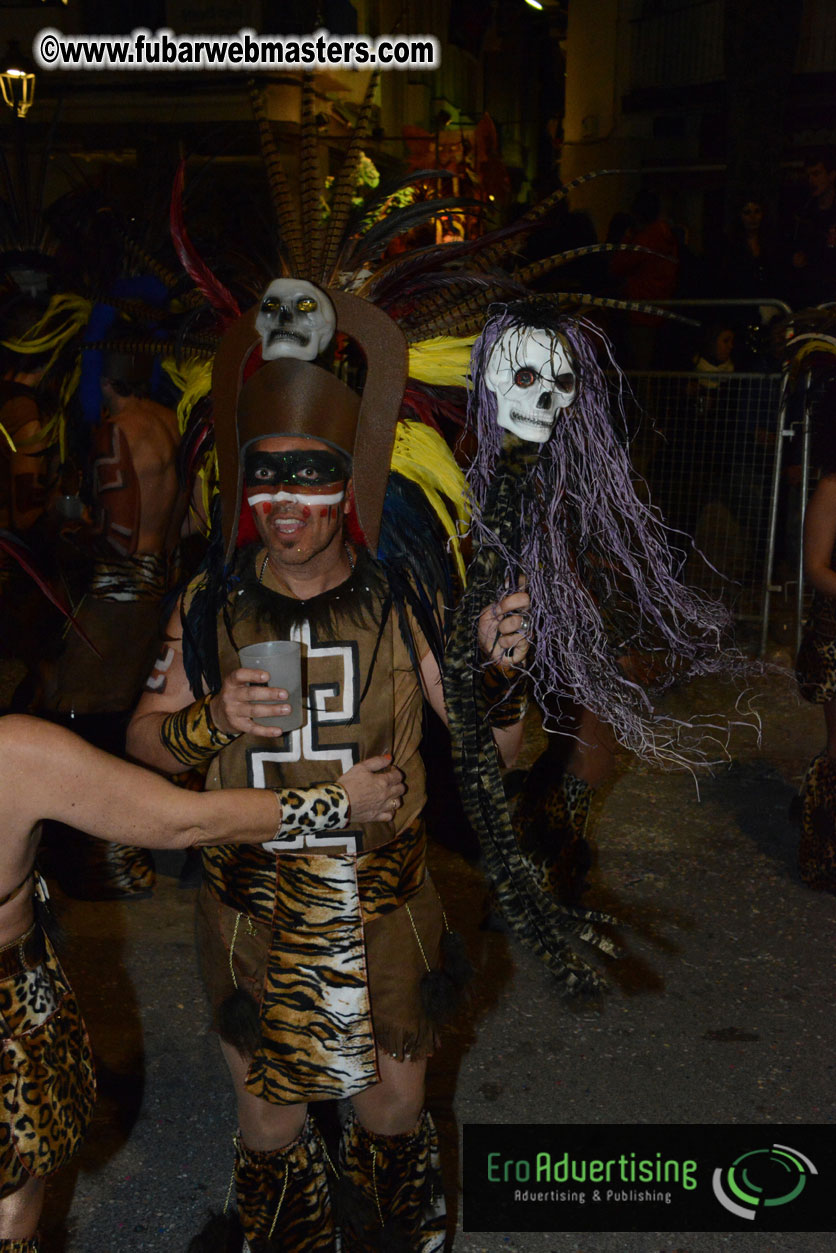 Pre-Show Carnival Parade at TES Sitges