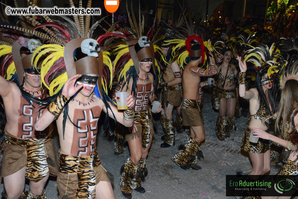 Pre-Show Carnival Parade at TES Sitges