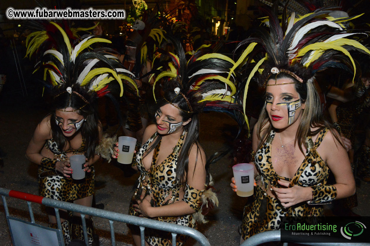 Pre-Show Carnival Parade at TES Sitges