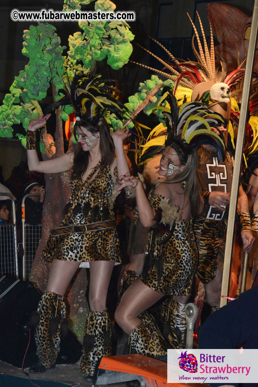 Pre-Show Carnival Parade at TES Sitges